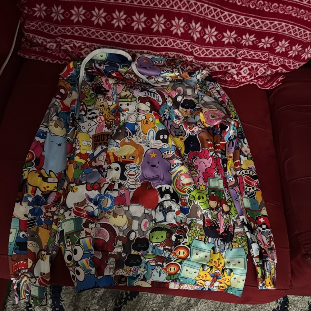 Cartoon Network graffiti hoodie